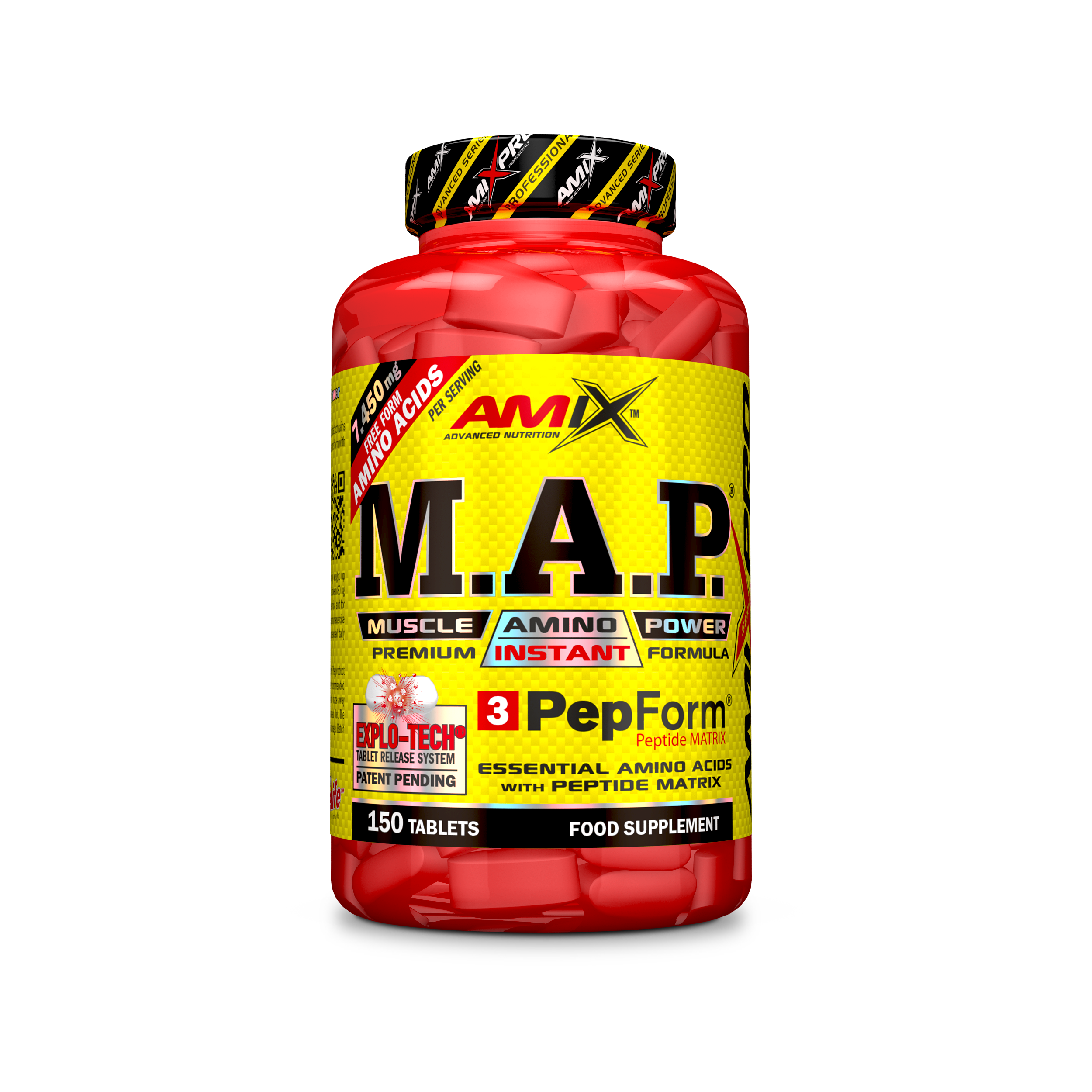 MAP MUSCLE AMINO POWER 150 TABL - AMIX