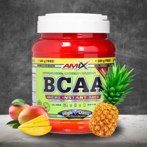 suplemento deportivo BCAA MICRO INSTANT JUICE MANGO PIÑA 500G