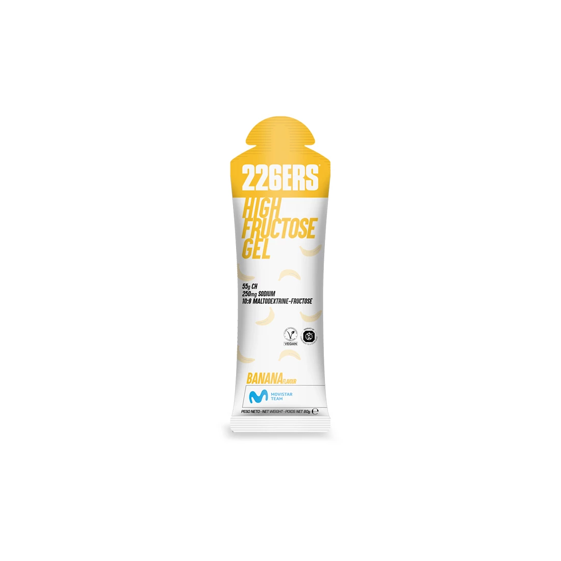HIGH FRUCTOSE GEL - Gel Energético - 80g Platano