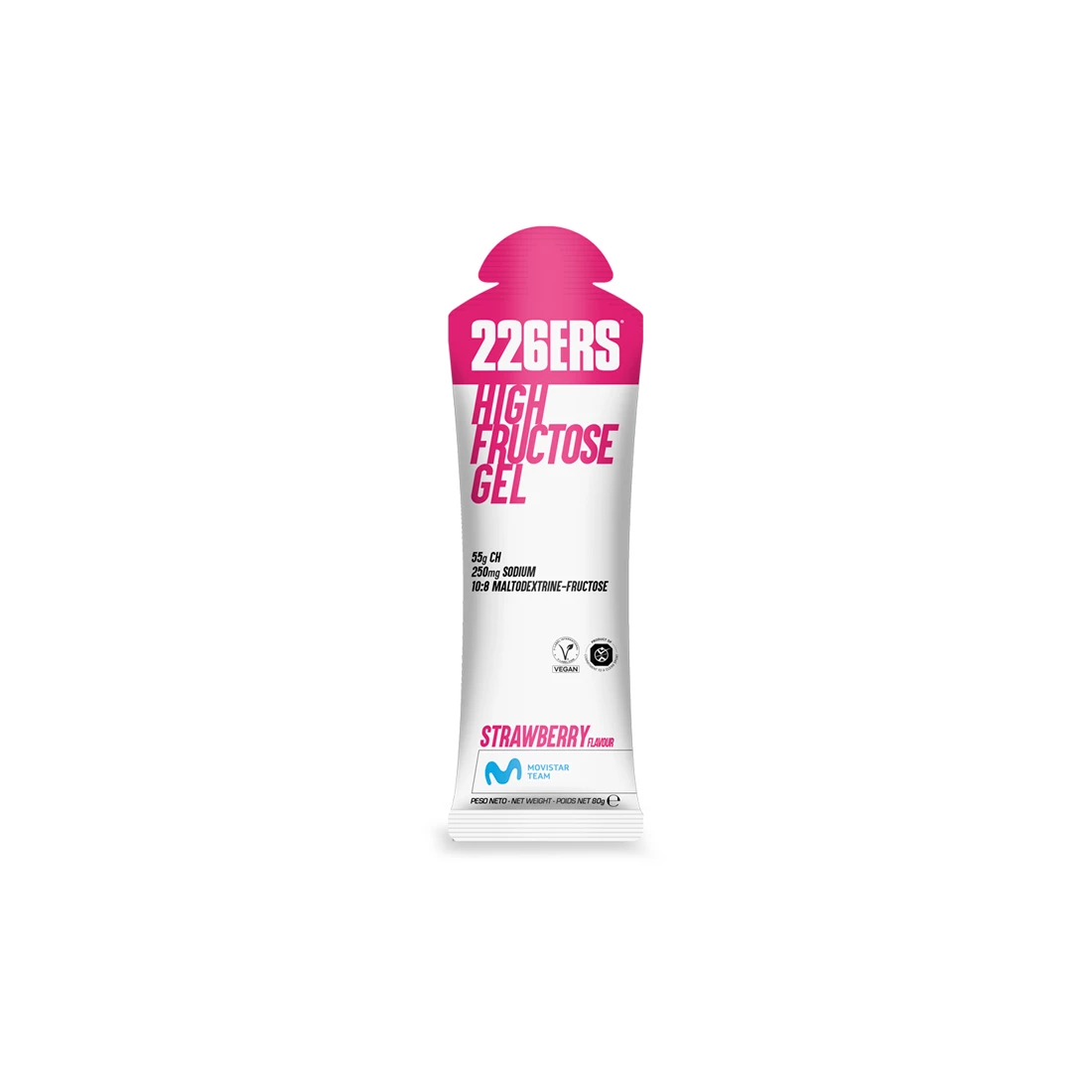 HIGH FRUCTOSE GEL - Gel Energético - 80g Fresa